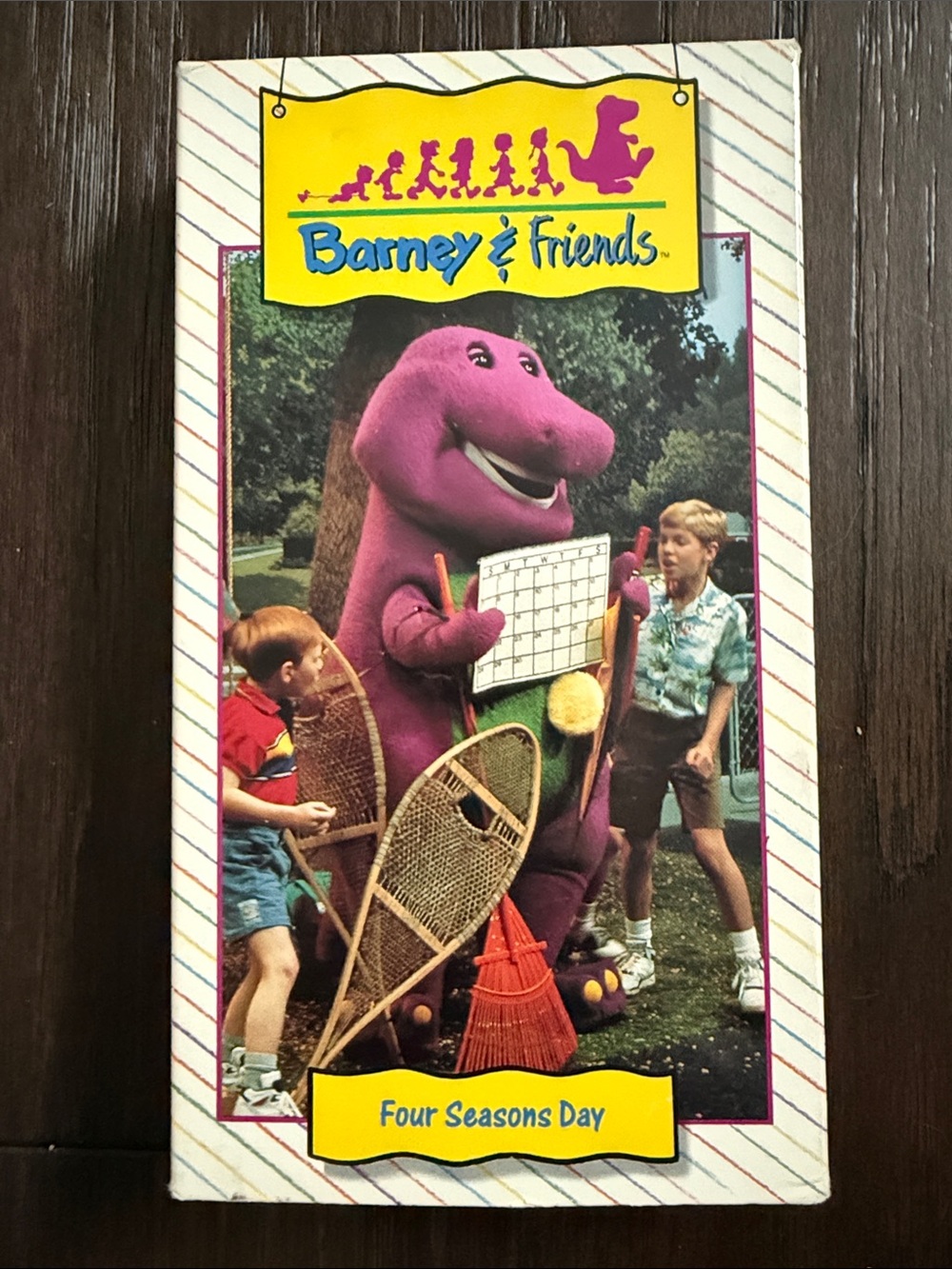 Barney & Friends - Four Seasons Day (VHS, 1992) Time Life Video Tested
